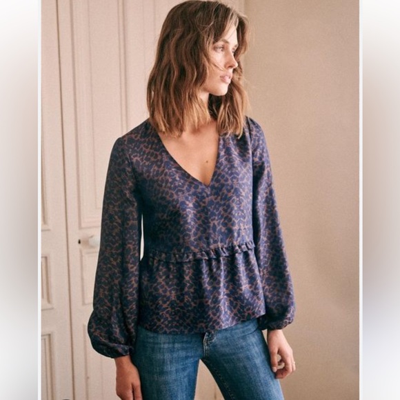 Sezane Tops - Sezane Bianca Blouse